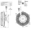 NRF 49136 Clutch, radiator fan